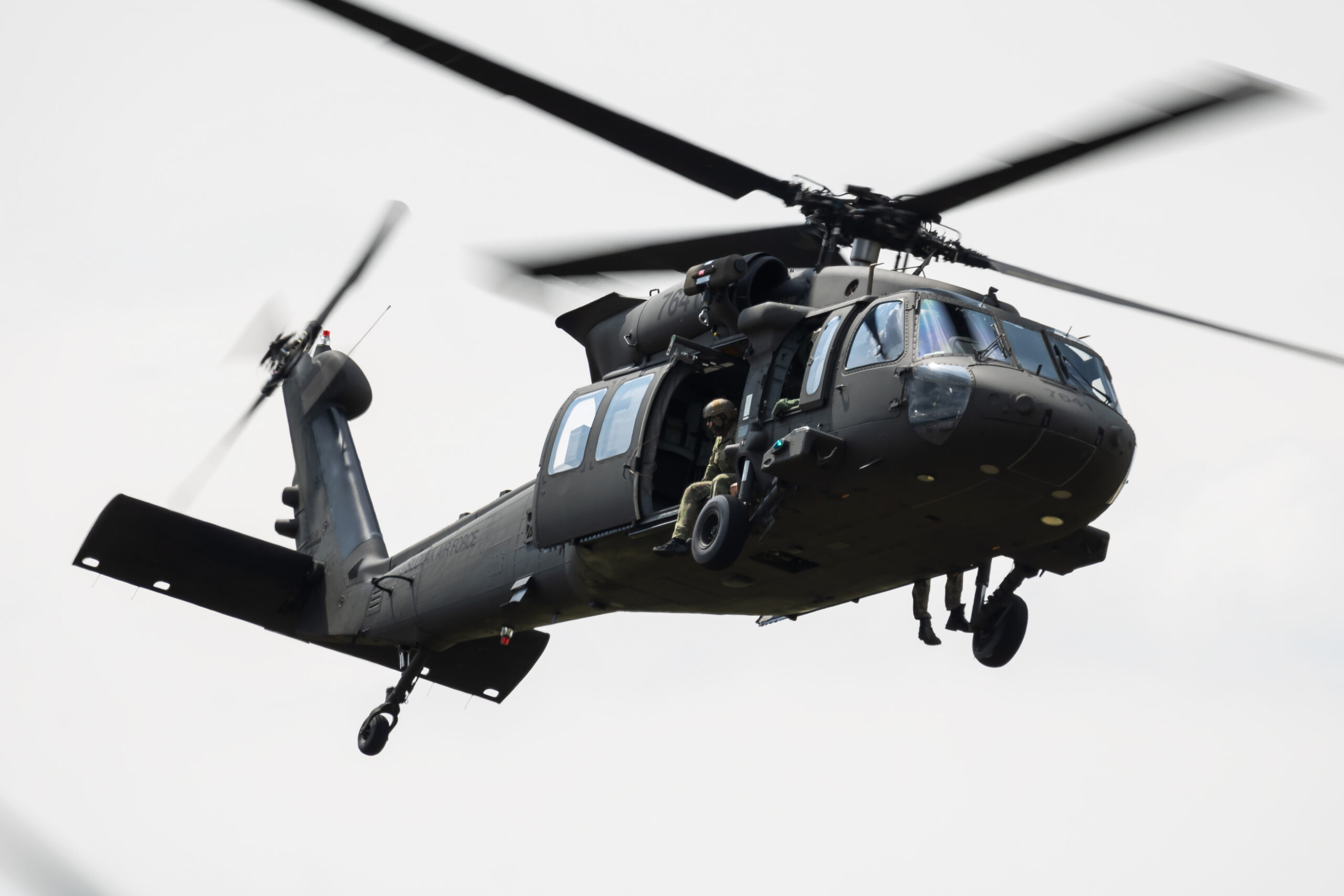 Slovak Air Force Sikorsky UH-60M Black Hawk 7641 transport helicopter